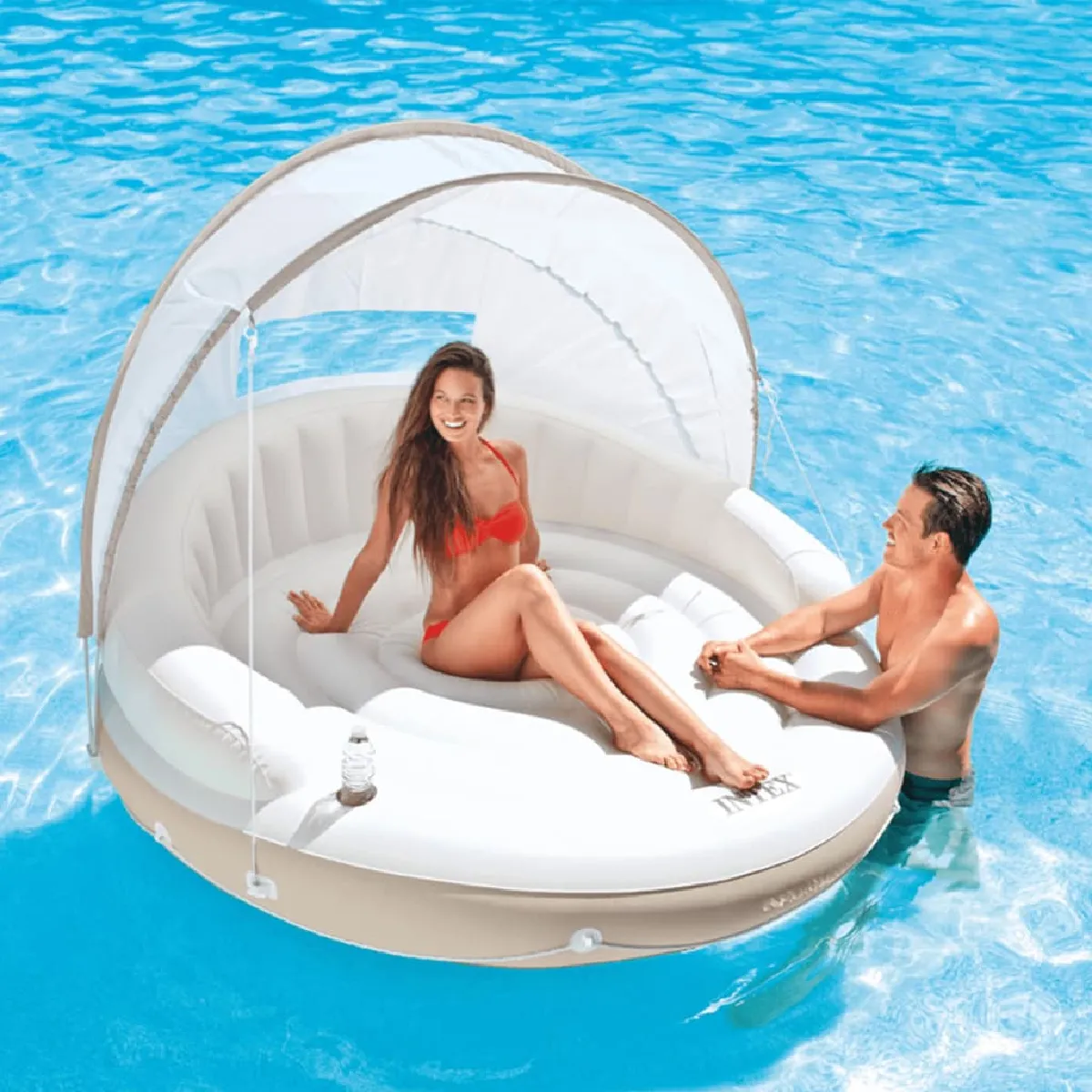 Intex Lit à air avec auvent flottant - vue 5