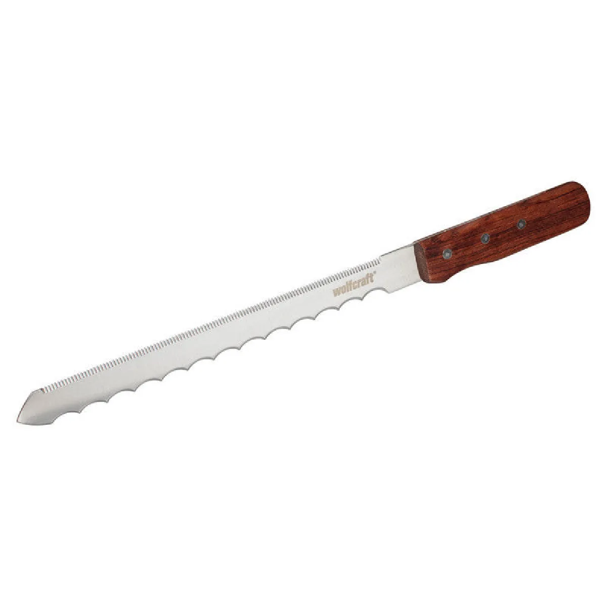 Wolfcraft couteau pour isolants manche bois