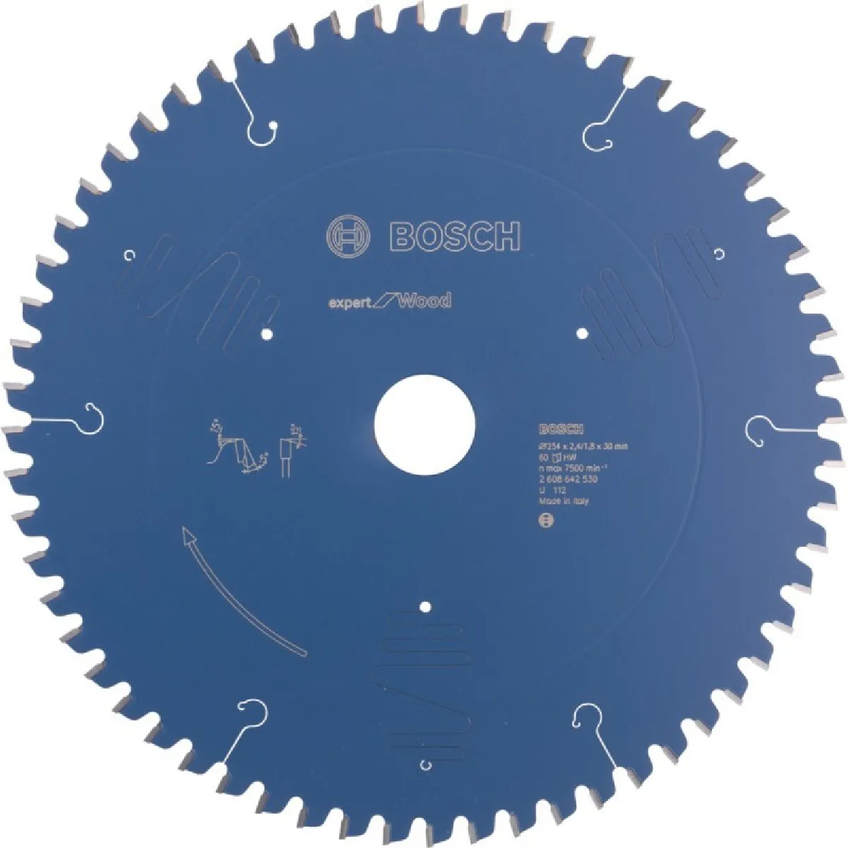 Lame de scie circulaire Expert for Wood 300 x 30 x 2 4 mm 72 Bosch Accessories 2608642499 Diamètre: 300 mm Nombre de d - vue 2