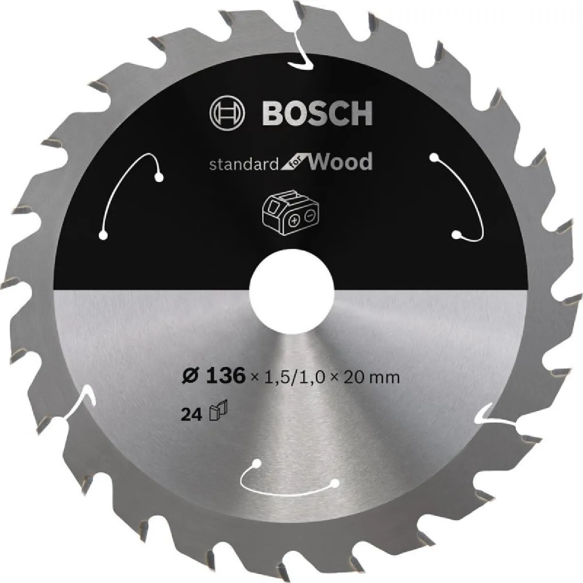 Bosch Lame de scie circulaire 136x1.51x20 Z