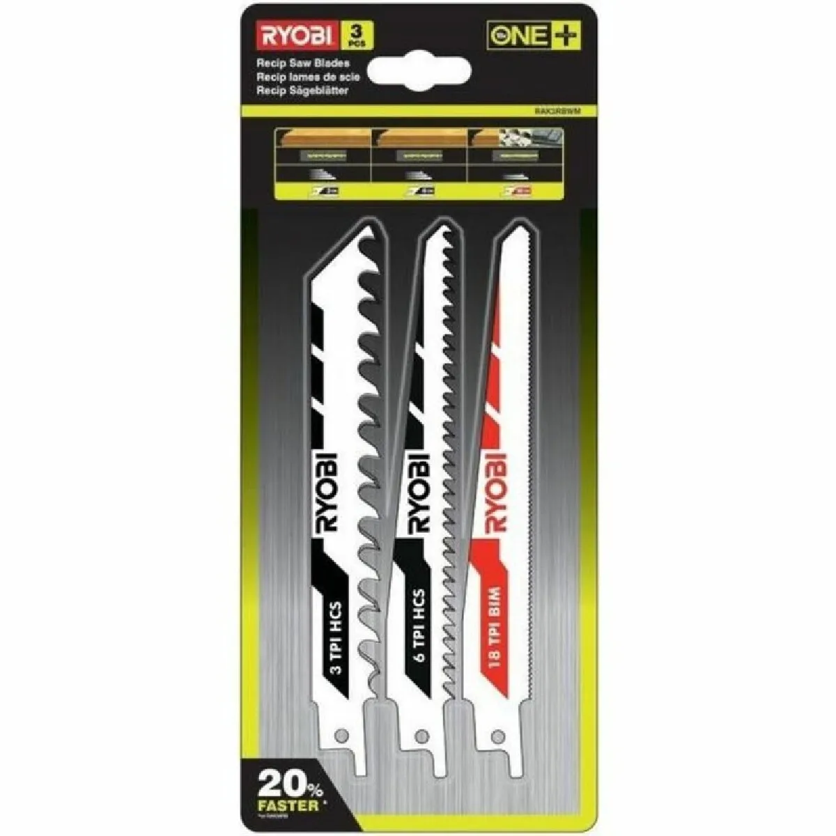 Ryobi 1 2 mm 3 Pièces