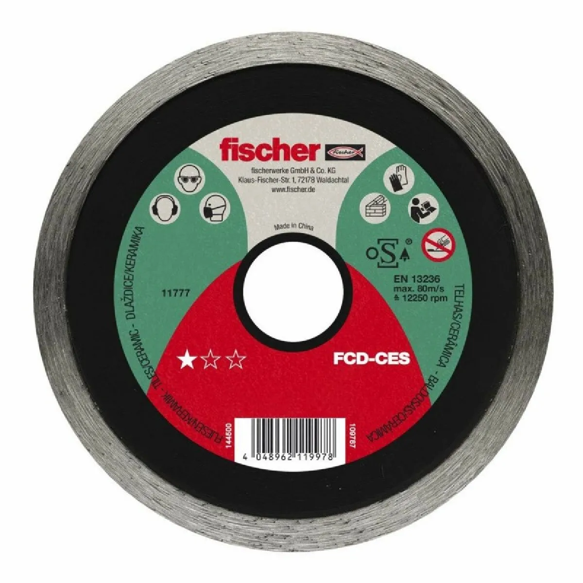Fischer Disque de coupe - vue 2
