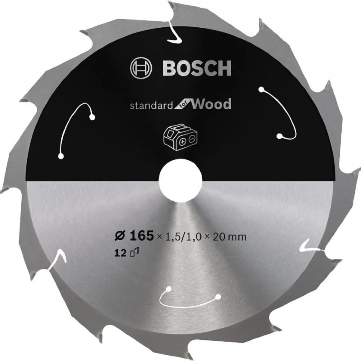 Bosch Lame de scie circulaire 165x1.51x20 Z 12