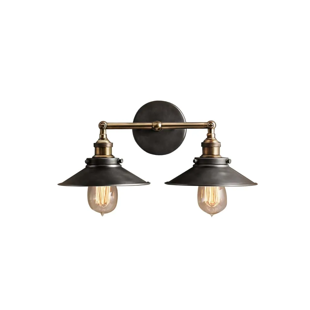 Edm Applique Murale Double Vintage
