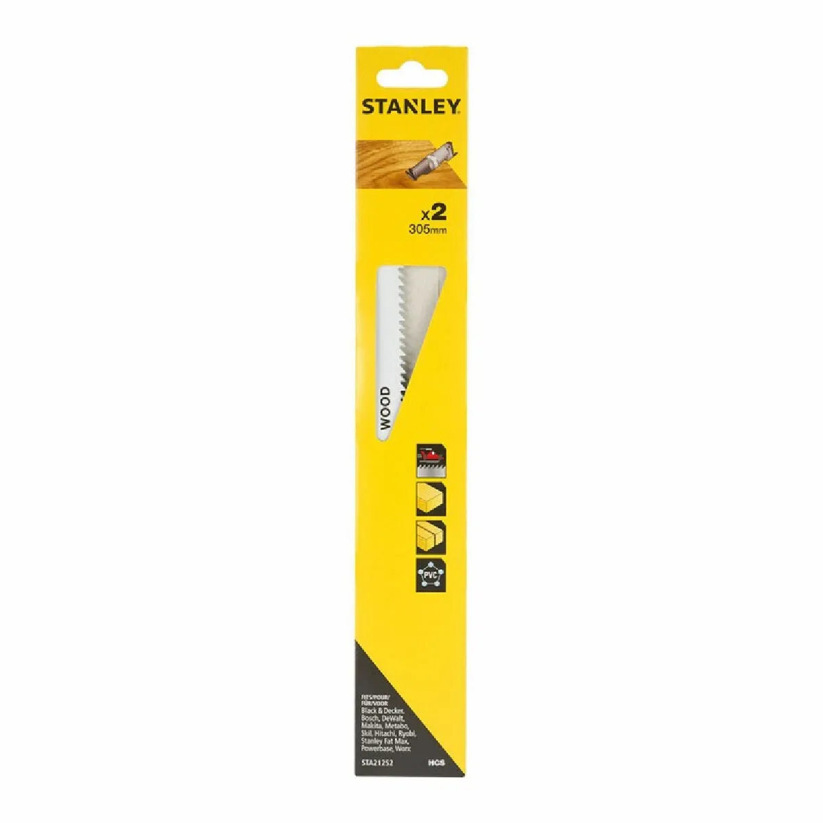 Stanley Lame scie STA21252 XJ