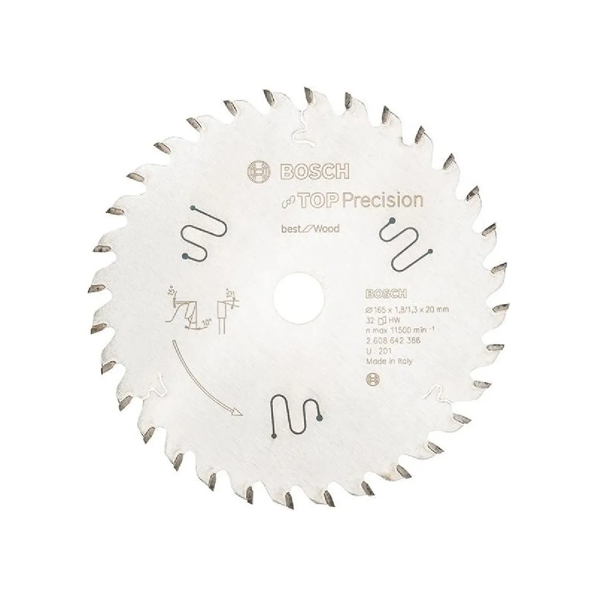 Bosch Lame scie circulaire 165 mm 32 dents