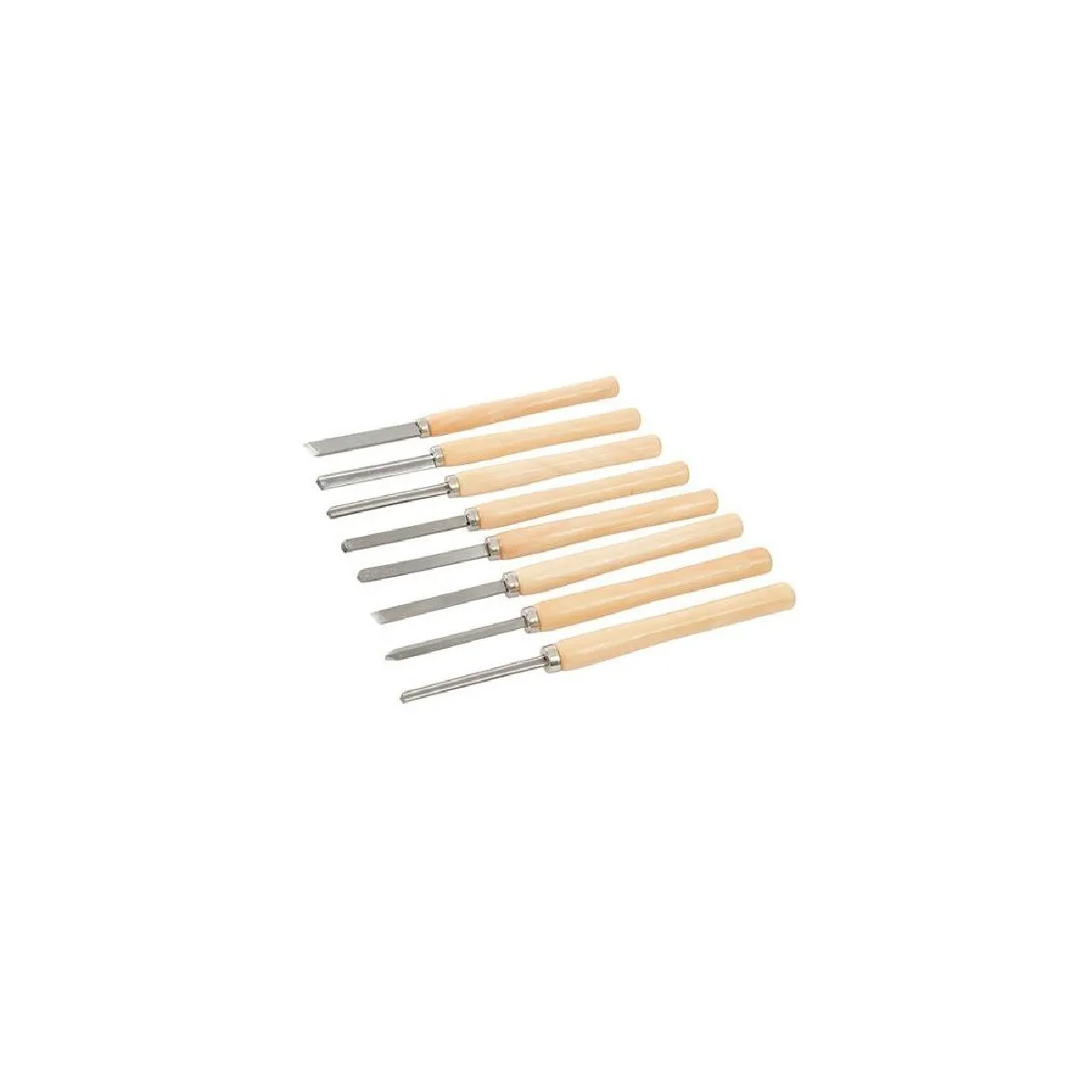 Silverline 8 gouges de tournage 360 mm