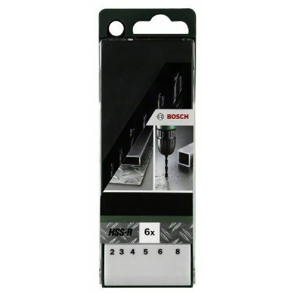 Bosch Jeu de forets métal HSS R 6 pièces