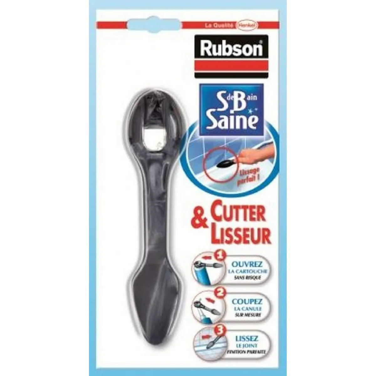 Non Communiqué Cutter Lisseur Pour Joint Silicone De Salle De Bains, Rubson - Image 4