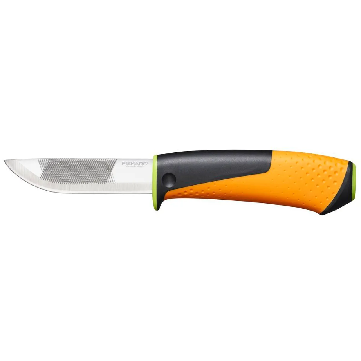 Fiskars Couteau travaux difficiles avec fourreau Fiskars Couteau travaux difficiles avec fourreau