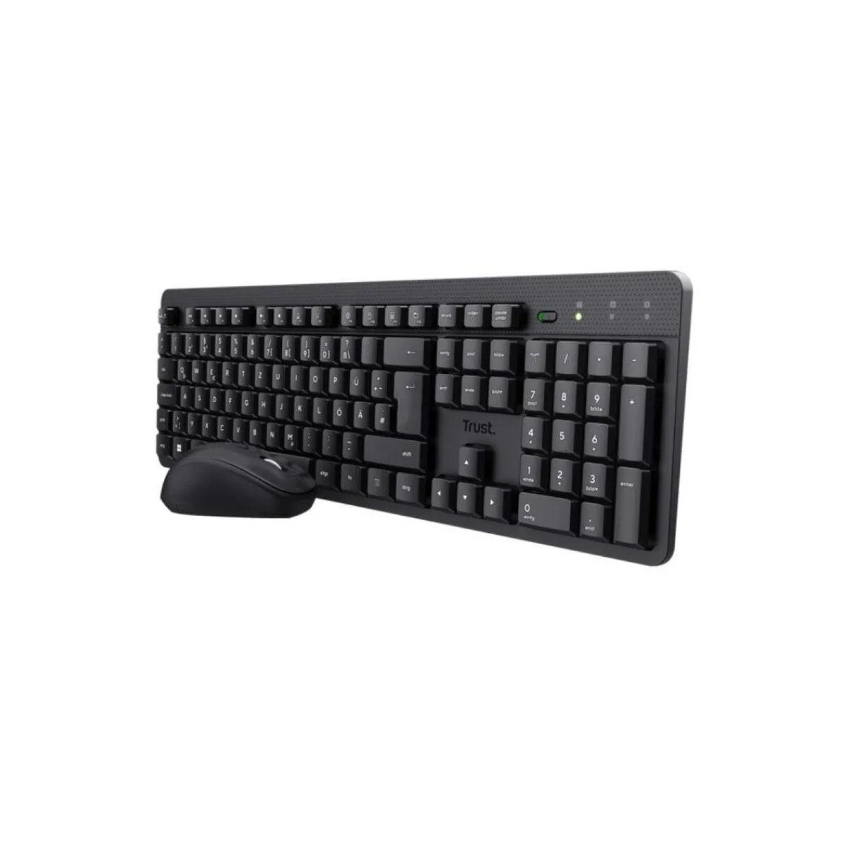 Trust Noir Pack Clavier Souris Sans Fil