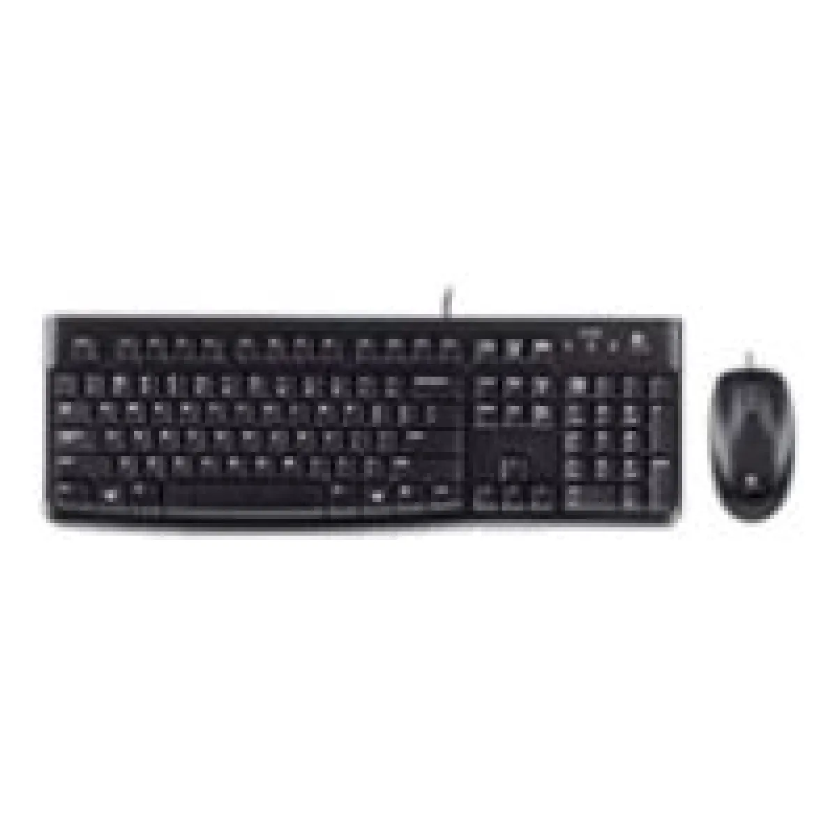 Logitech Pack clavier souris filaires - Noir Logitech Pack clavier souris filaires - Noir