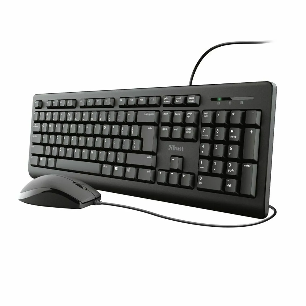 Trust - Ensemble clavier et souris - Filaire - USB - Image 3