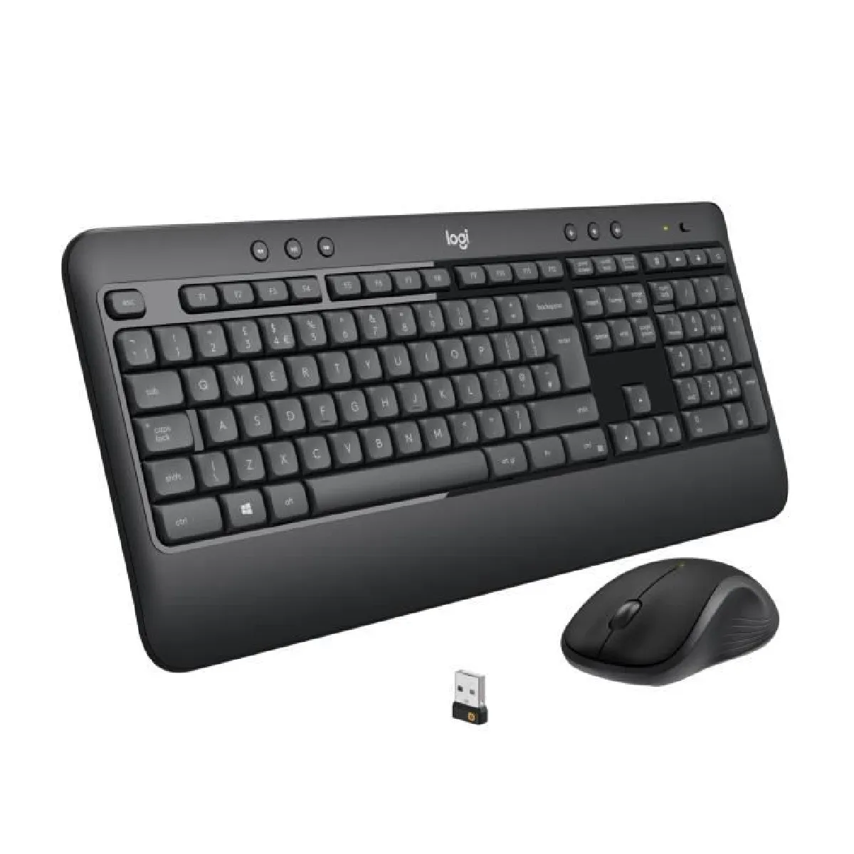 Logitech Noir Ensemble Clavier Et Souris Sans Fil Mk540 Advanced - Image 4