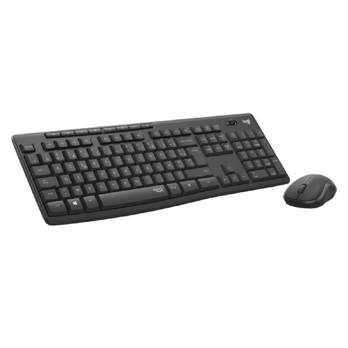 Logitech Noir Ensemble Clavier + Souris Sans Fil Silencieux Wireless Mk295 - Image 4