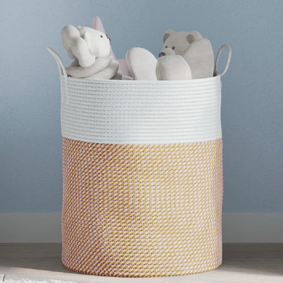 vidaXL - Panier de rangement - Coton - 38x46 cm - Image 3