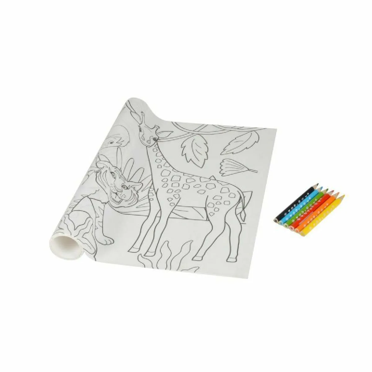 Paris Prix Blanc Poster Adhésif À Colorier