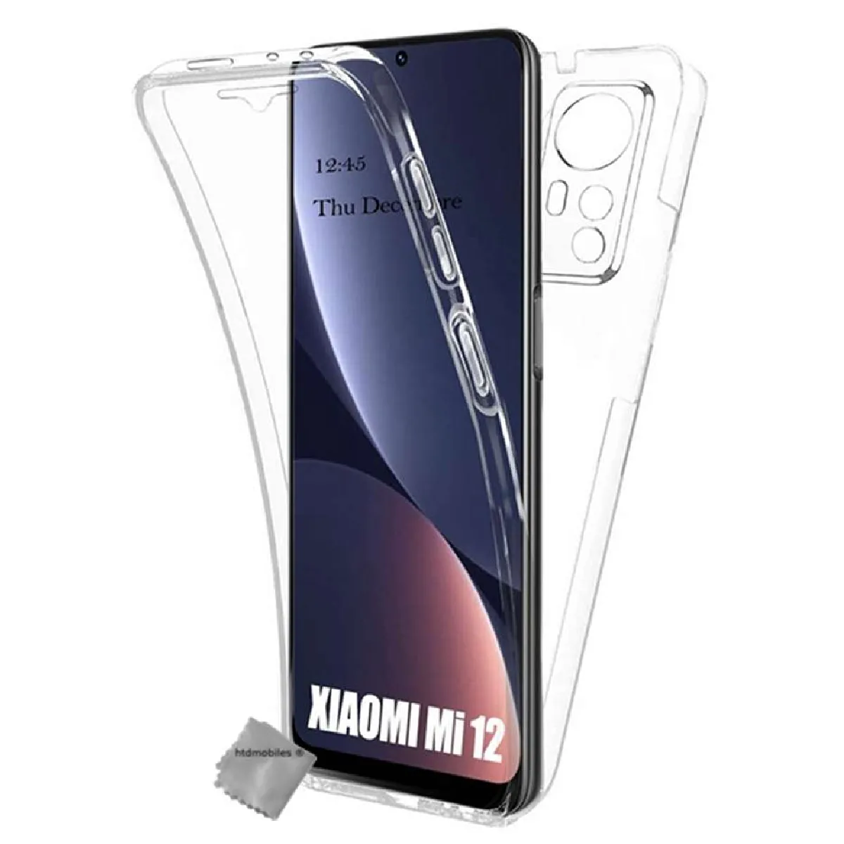 Htdmobiles Coque Xiaomi 12 / 12X 5G - Transparent
