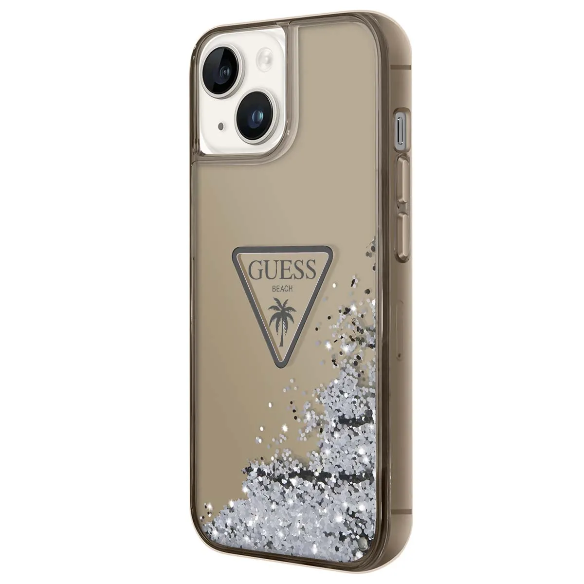 Guess Noir Coque Luxe Pour Iphone 14