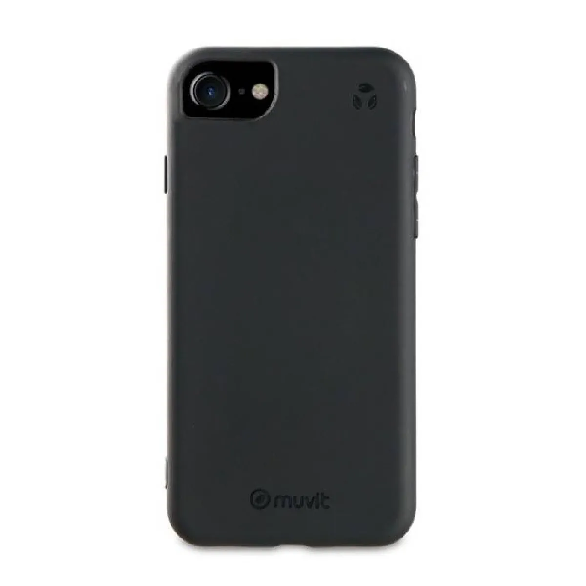 Muvit Noir Coque Pour Iphone Se/8/7/6S/6 Recycletek