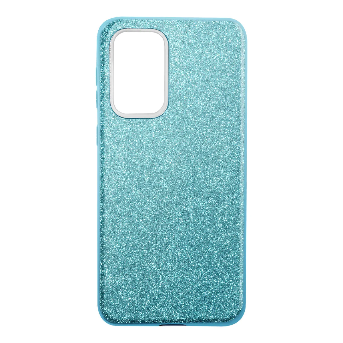 Avizar Bleu Coque Pour Samsung Galaxy A33 5G Paillette Amovible Silicone Semi-Rigide