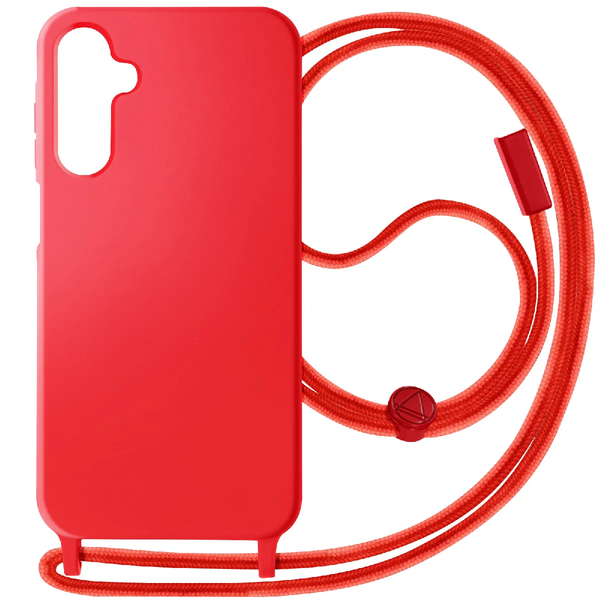 Avizar Rouge Coque Cordon Semi-Rigide Pour Samsung Galaxy A15