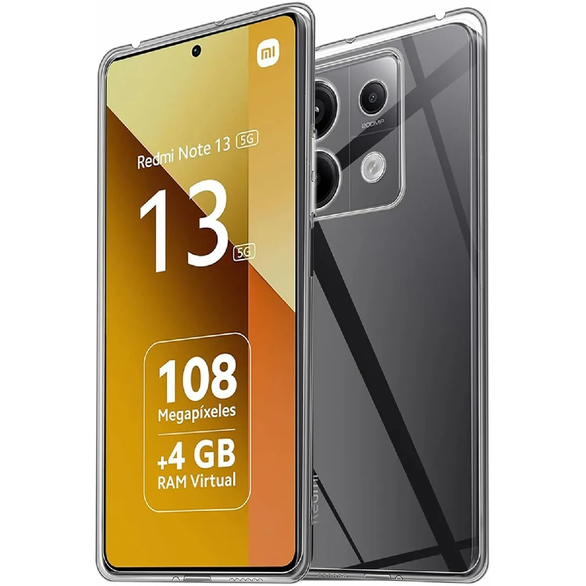 Xeptio Coque Xiaomi Redmi Note 13 5G - Transparente