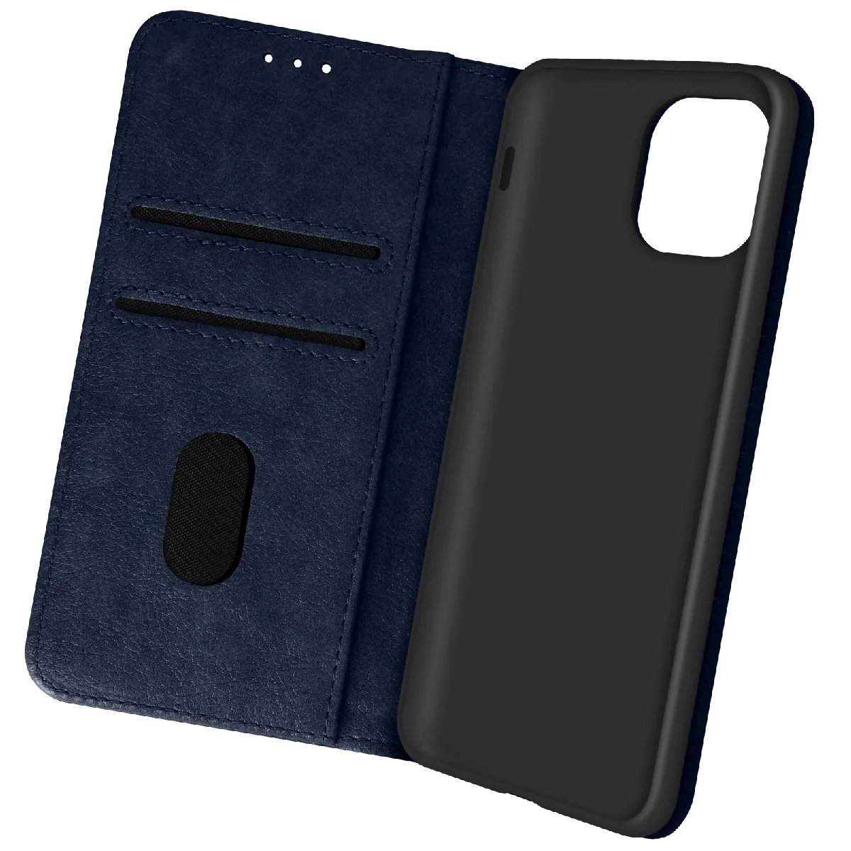 Avizar Bleu Étui Pour Iphone 13 Pro Max Nuit
