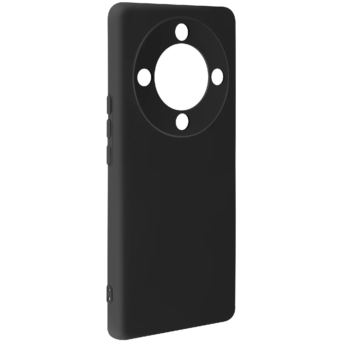 Avizar Noir Coque Pour Honor Magic 5 Lite 5G Semi-Rigide Soft-Touch Anti-Traces