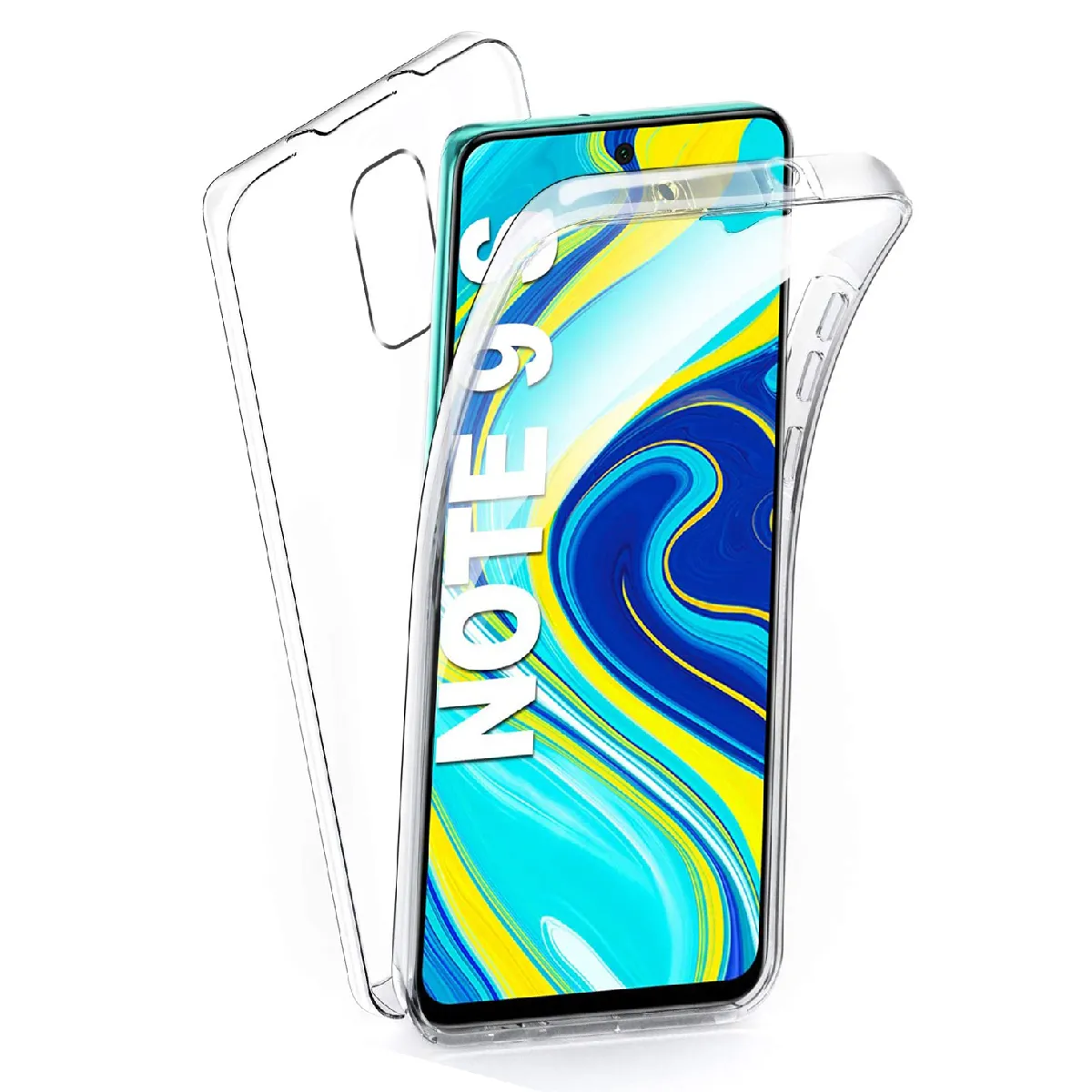 Coque Silicone TPU Transparente Renforcée Pour Xiaomi Redmi Note 9S/9 Pro - Modèle Little Boutik