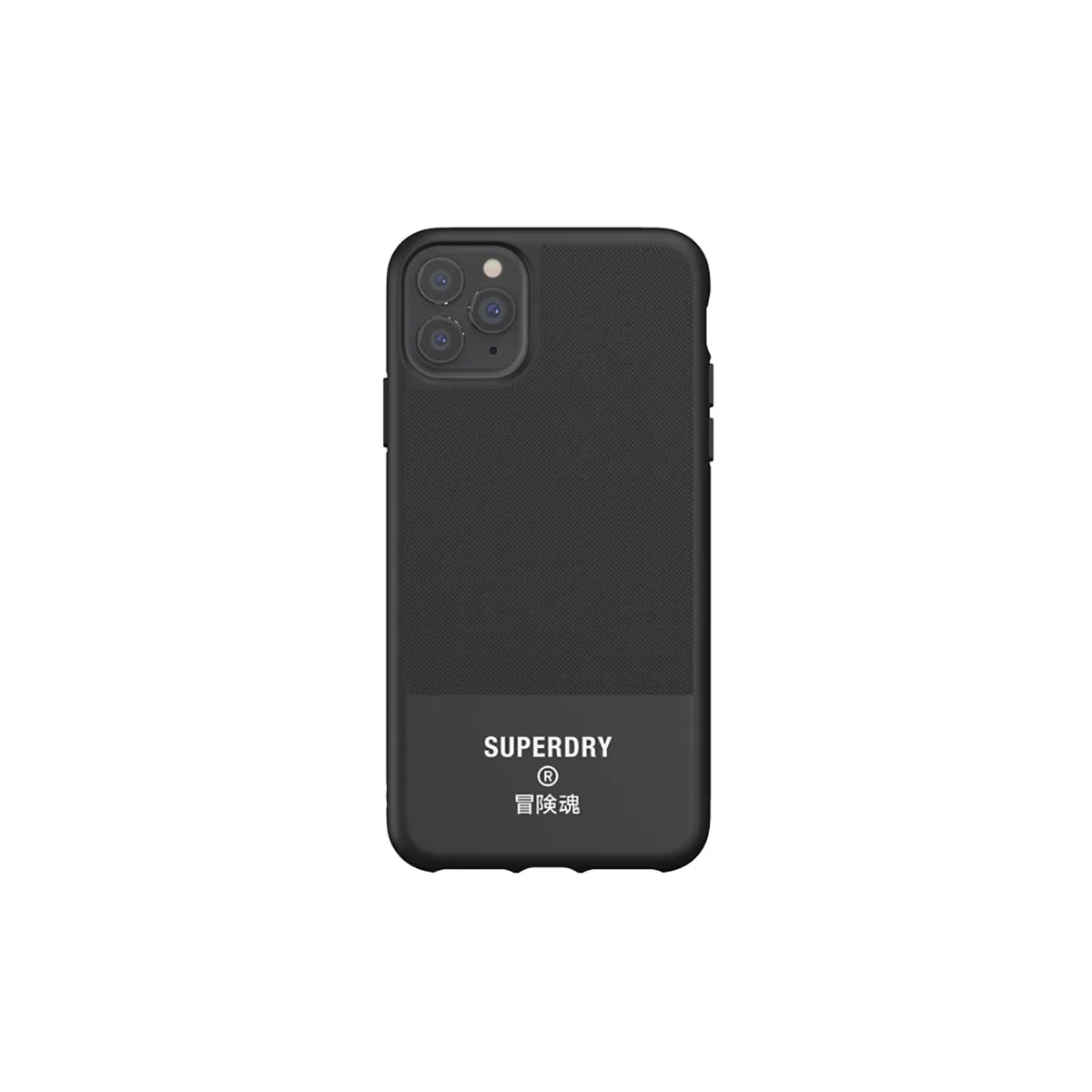Superdry Noir Coque Canvas Pour Iphone 11 Pro Max - Neuf - Image 3