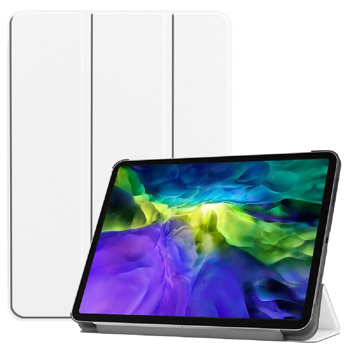 Xeptio Blanc Housse Tablette Pivotante 360° Pour Apple Ipad Pro 11 2022