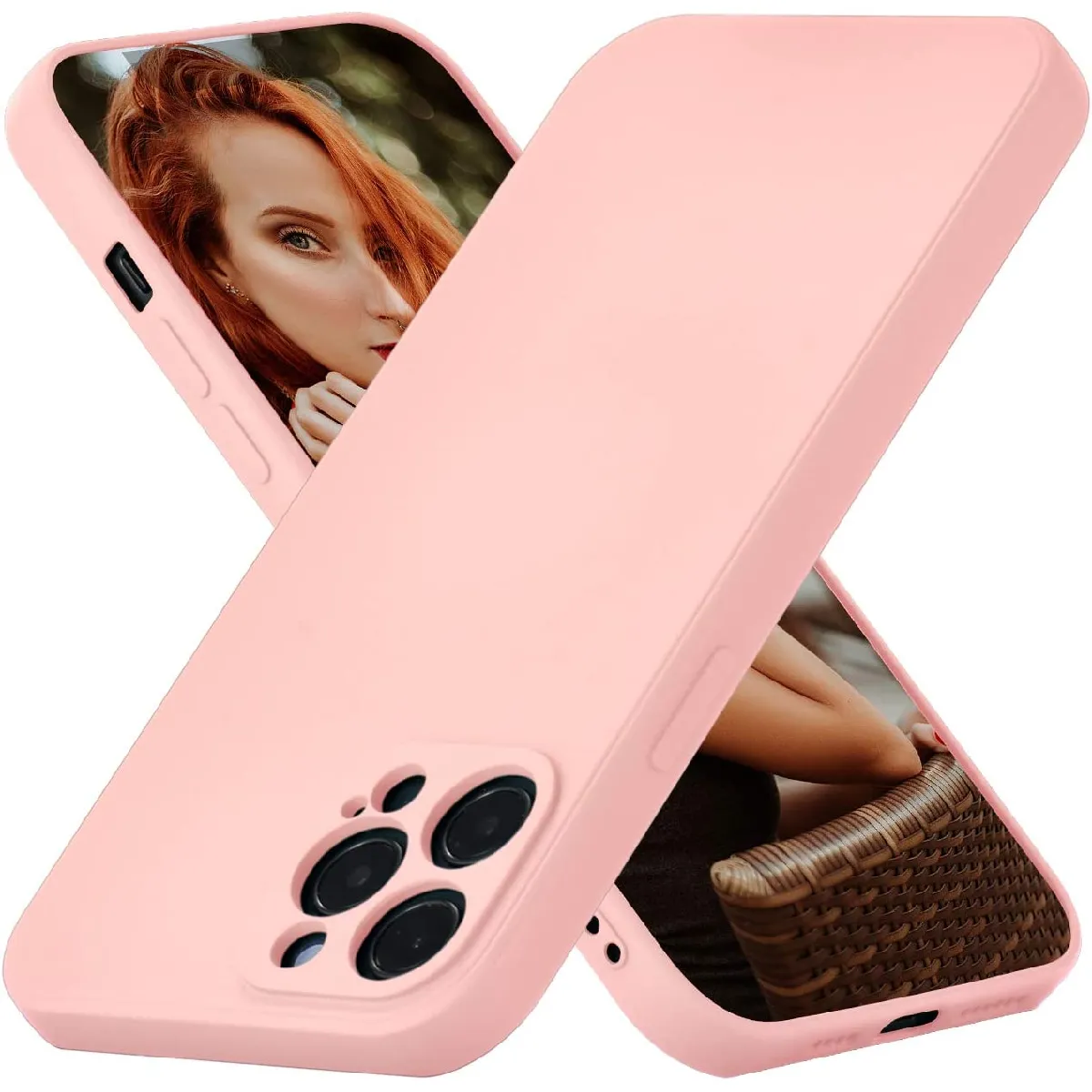 Little Boutik Rose Coque En Silicone Apple Iphone 12 Pro Max / Iphone 12