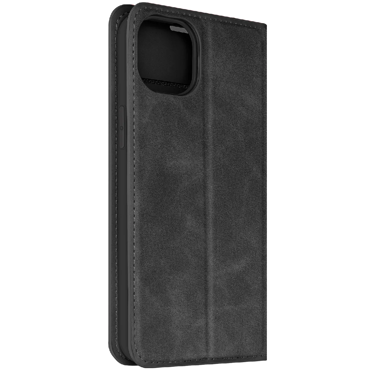 Avizar Noir Iphone 15 Plus Étui Portefeuille Wallet Stand