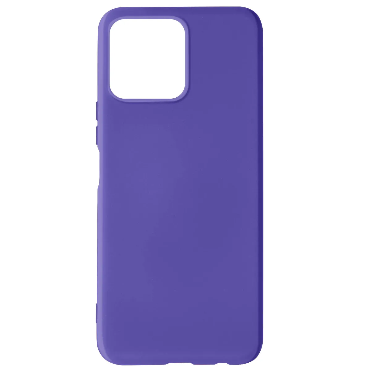 Avizar Violet Coque Pour Honor X8 Silicone Semi-Rigide Soft-Touch Fine