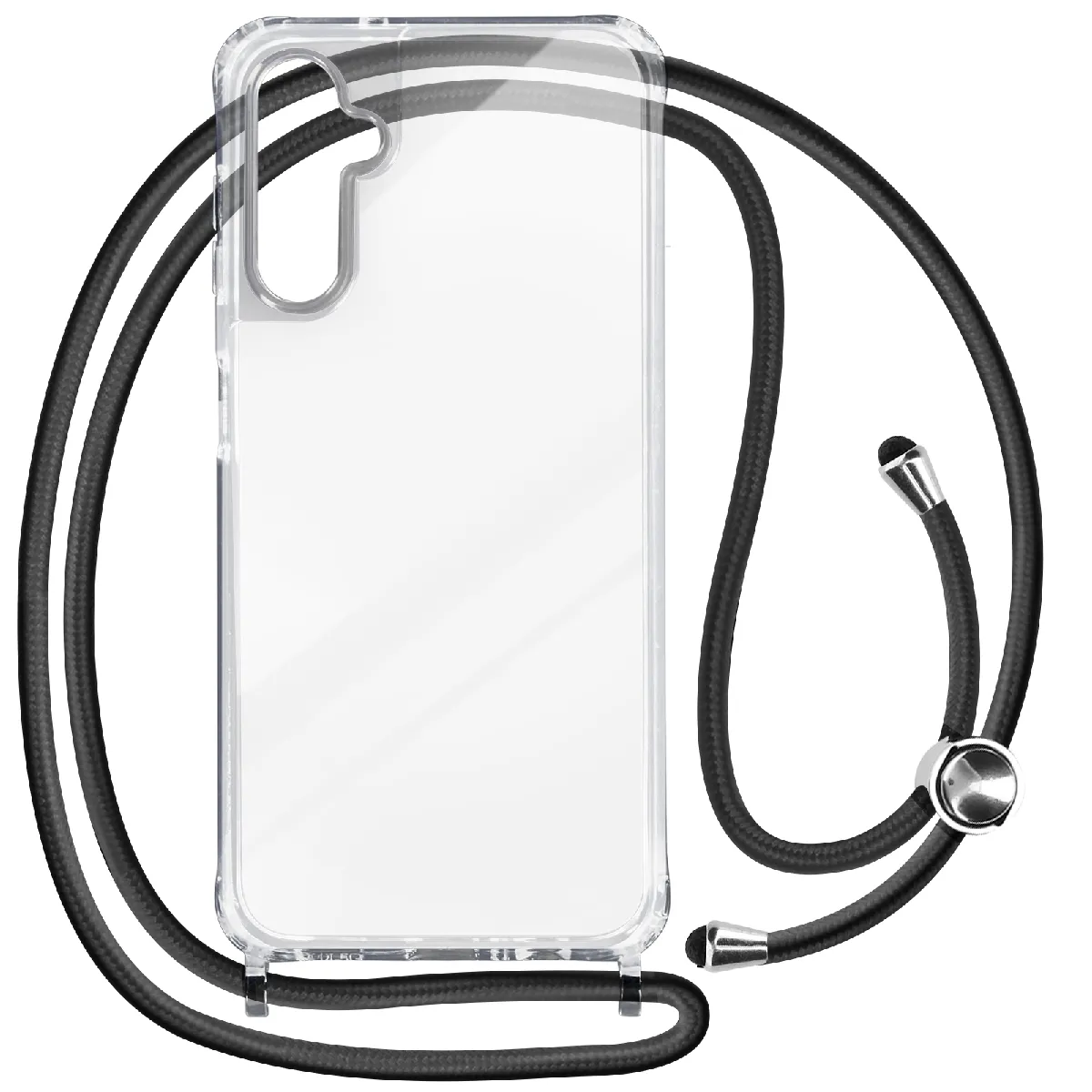 Avizar Coque Cordon Samsung Galaxy A34 5G - Transparent