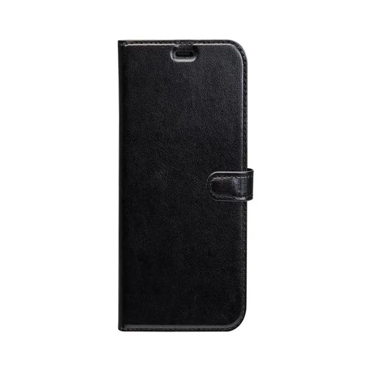 BIGBEN Folio Wallet iPhone 12 Mini Noir avec Languette de Fermeture 