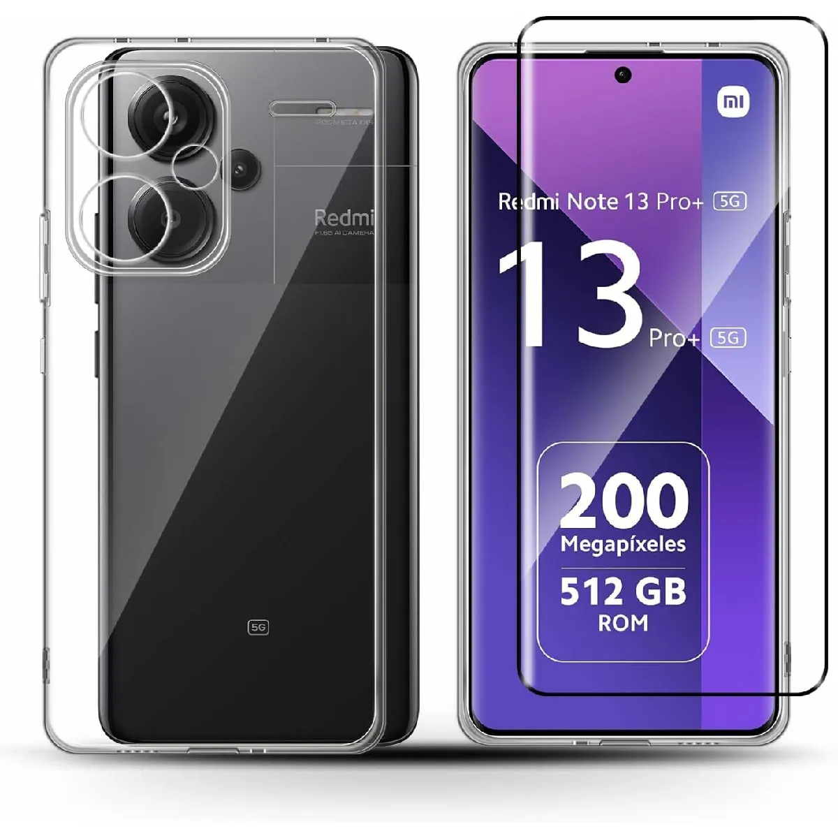Xeptio Coque Flexible Xiaomi Redmi Note 13 Pro+ 5G