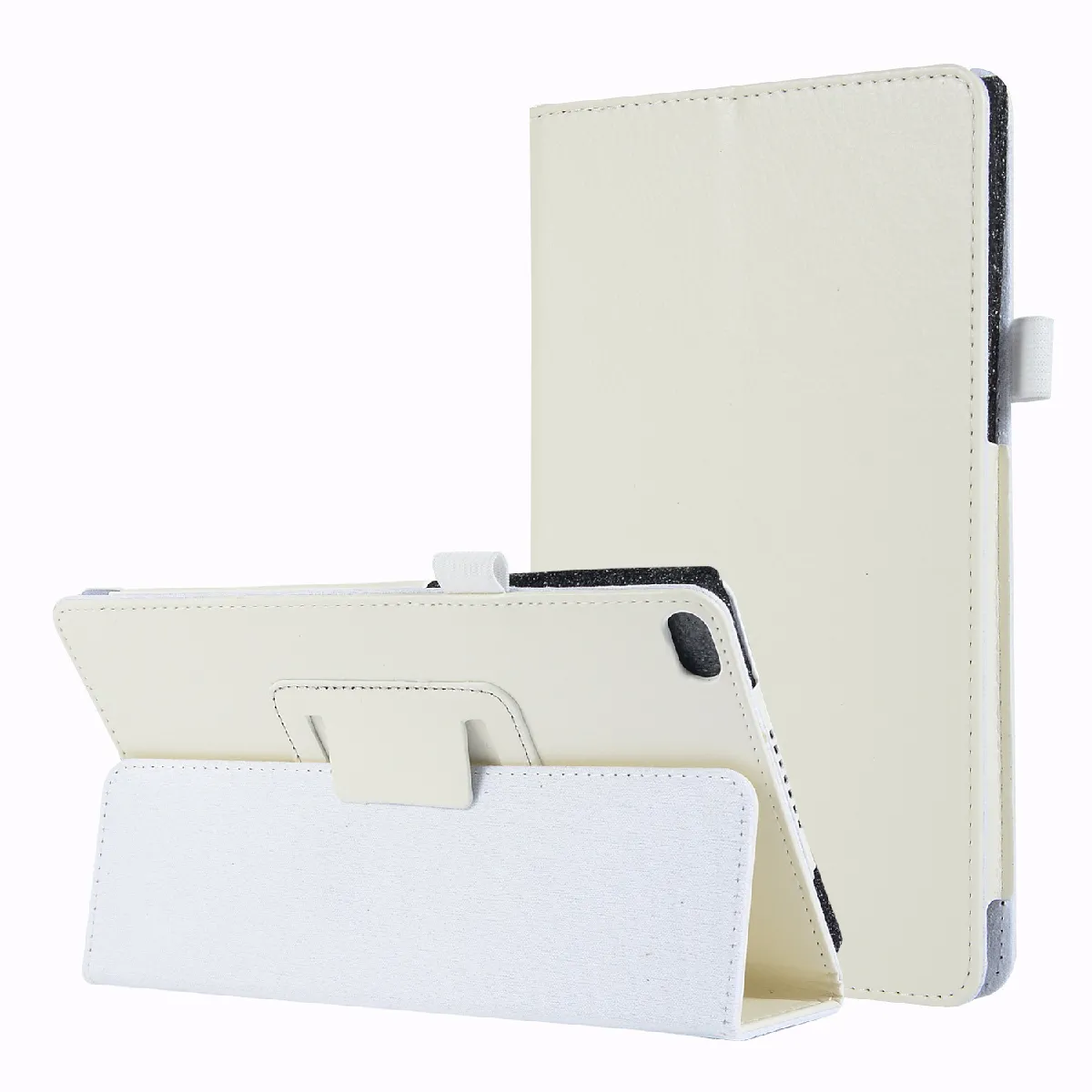 Xeptio Blanc Housse Tablette En Similicuir Pour Apple Ipad 10,2 2019