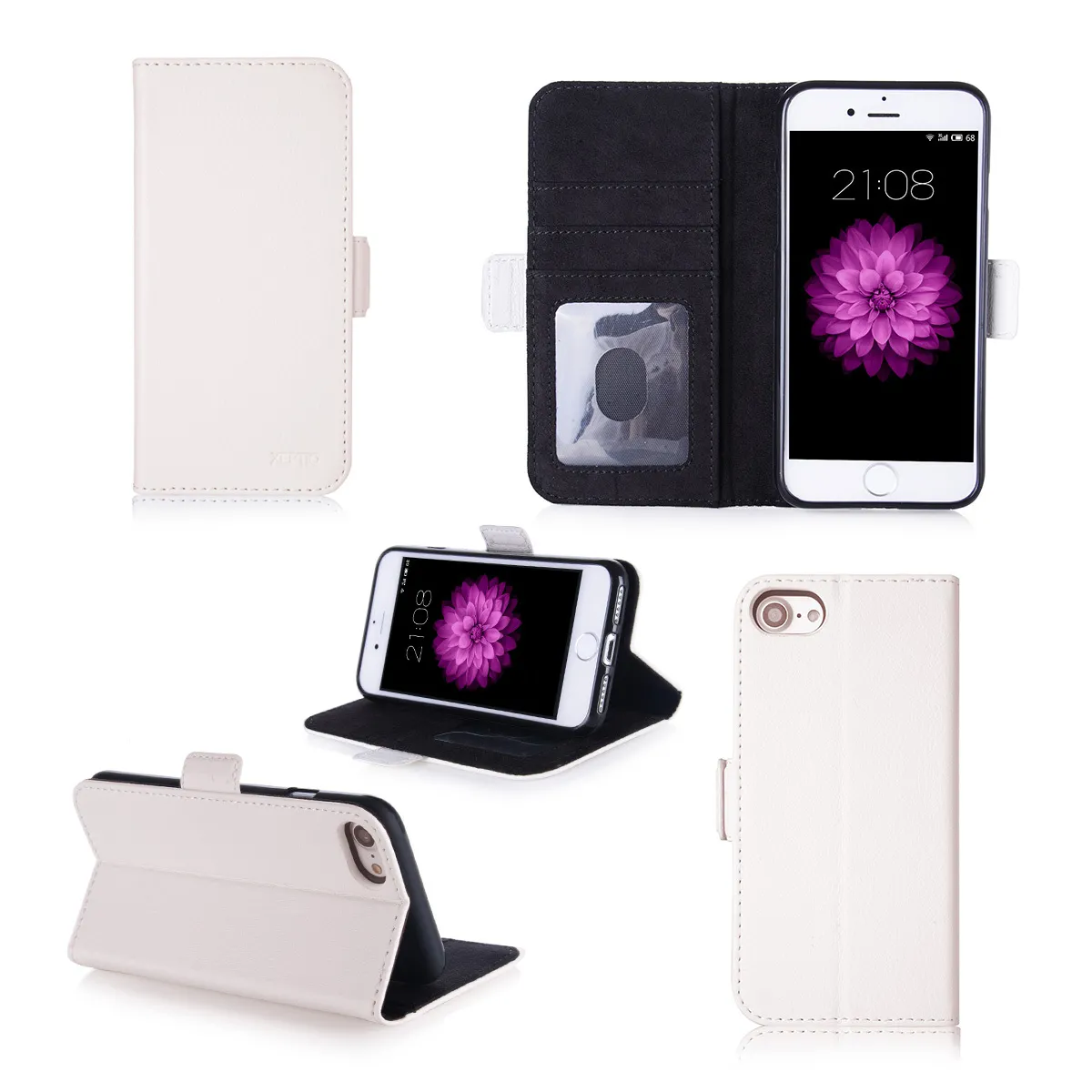 Xeptio Blanc Étui Portefeuille Apple Iphone Se 2020