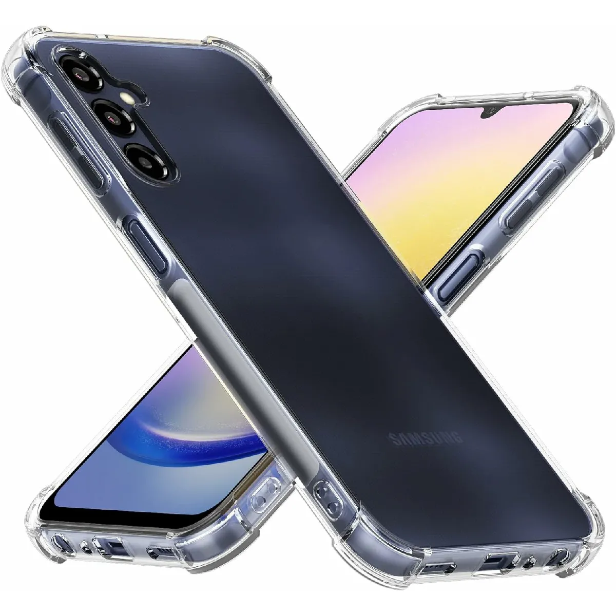Xeptio Coque Samsung Galaxy A15 4G / Galaxy A15 5G - Transparent