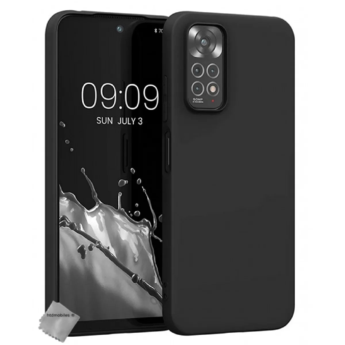 Htdmobiles Noir Coque Xiaomi Redmi Note 11 4G / Redmi Note 11S
