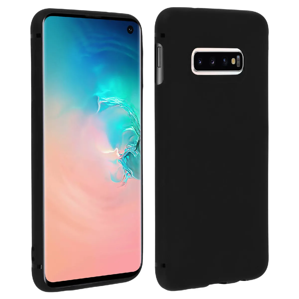 Avizar Noir Coque Samsung Galaxy S10