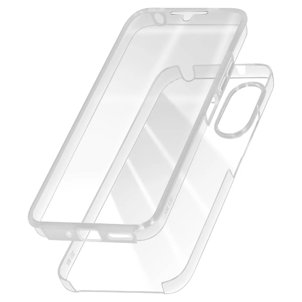 Avizar Coque Intégrale Pour Xiaomi Redmi 13C Antichoc Transparent