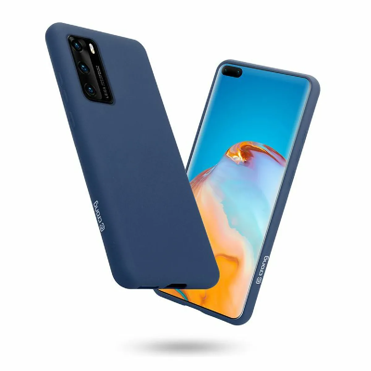 GENERIQUE - Coque Flexible pour Huawei P40 - Bleu - Image 2