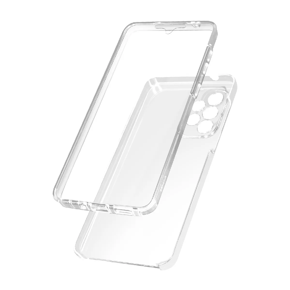 Avizar Coque Intégrale Samsung Galaxy A33 5G Arrière Rigide Et Avant Souple Transparent