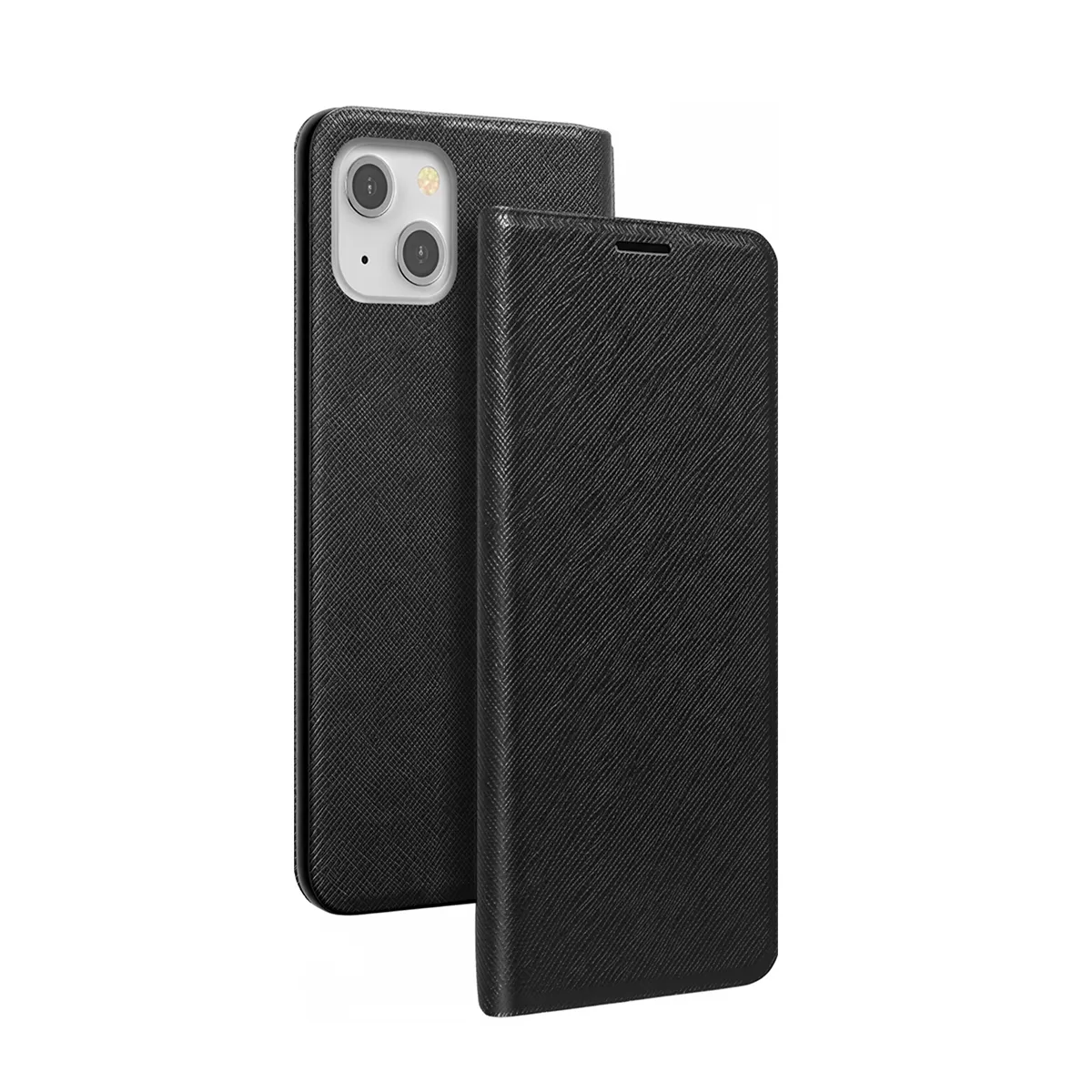 BIGBEN Etui ETUIFIP1361B Folio Noir iPhone 13 Stand