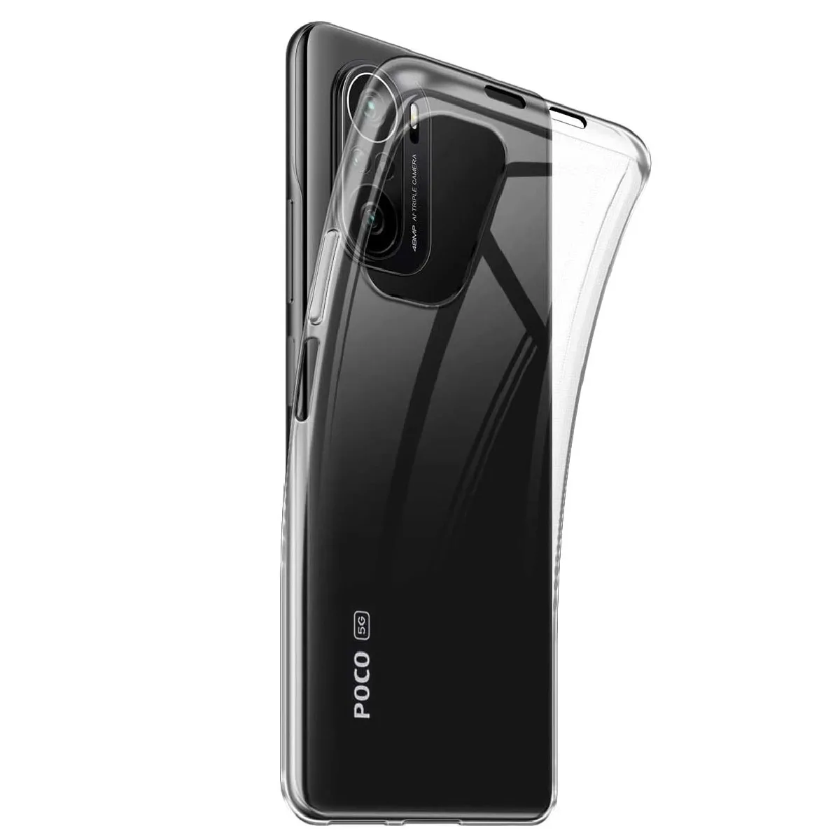Xeptio Coque Xiaomi Poco F3 - Transparent