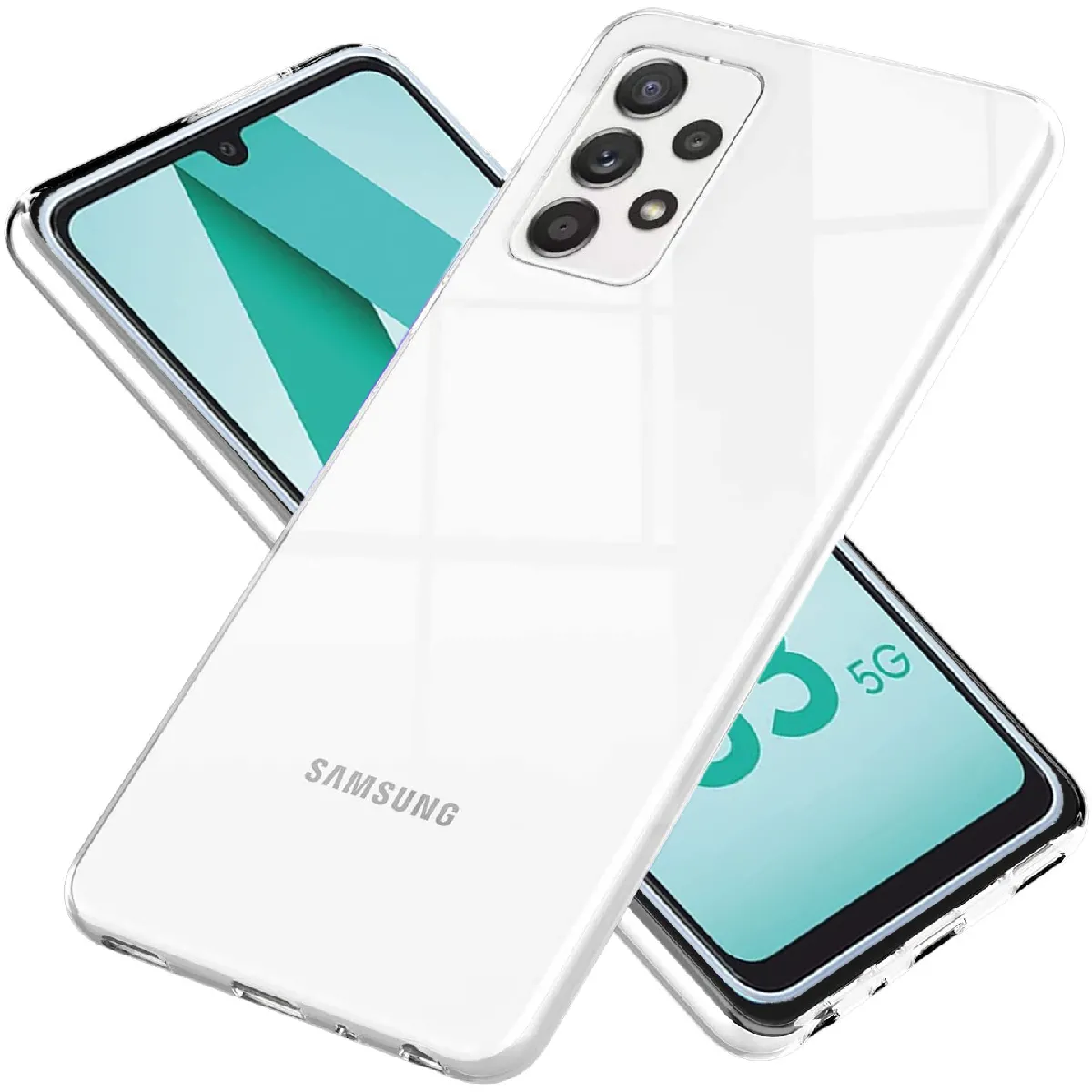 Xeptio Coque Samsung Galaxy A53 5G - Transparente