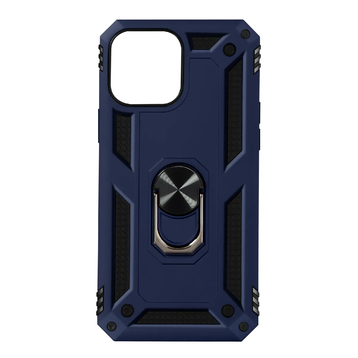 Avizar Bleu Coque Pour Iphone 13 Pro Antichoc Hybride Bague Support Vidéo